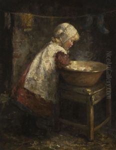 Laundry Day by Robert Gemmell Hutchison