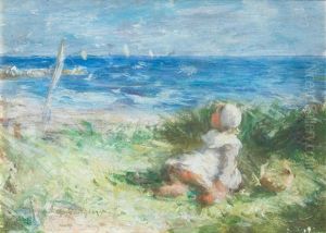 White Sails And Sea Gulls