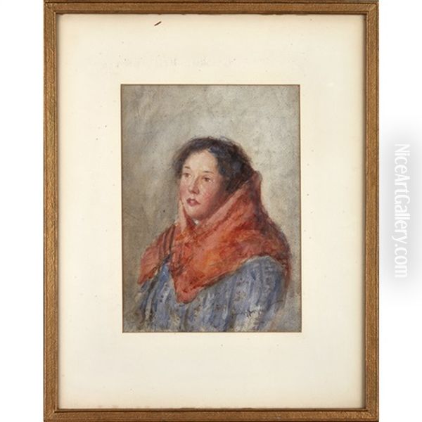The Red Scarf - view 1
