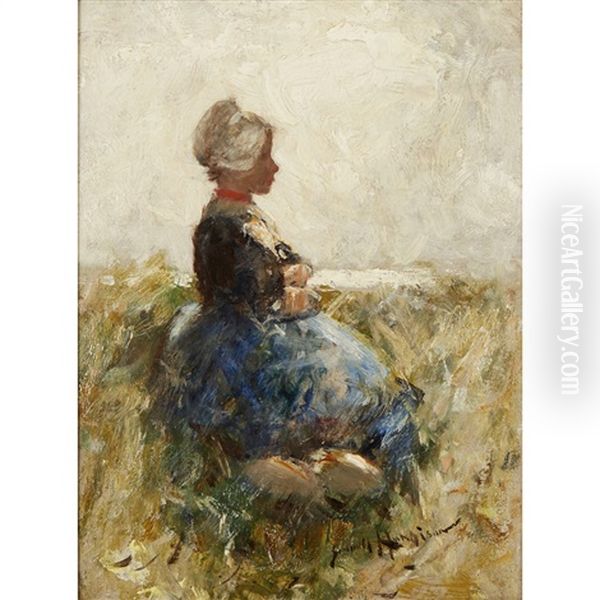 A Volendam Fishergirl - view 1