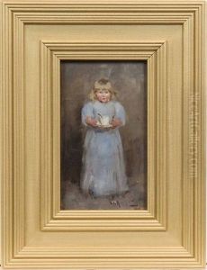 Jean And The Blue Dress by Robert Gemmell Hutchison