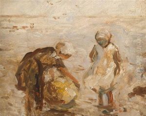 On The Shore by Robert Gemmell Hutchison
