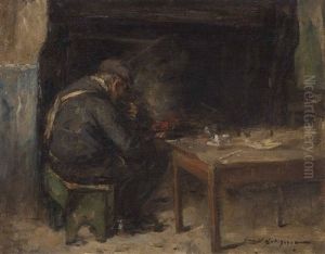 Resting by Robert Gemmell Hutchison