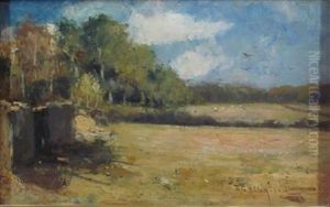 Cottage Ruins by Robert Gemmell Hutchison