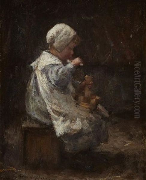 Eating Her Porridge - view 1