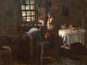 Waiting For Father's Return by Robert Gemmell Hutchison
