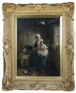 Feeding Time by Robert Gemmell Hutchison