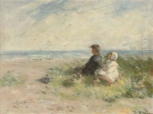 On The Boats by Robert Gemmell Hutchison