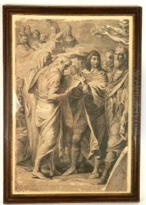 A Rare Engraving Of Historical Interest by James Barry