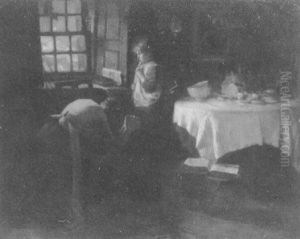 Awaiting His Return by Robert Gemmell Hutchison