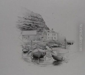 'staithes' And 'robin Hoods Bay' by Charles, Barry Jnr.