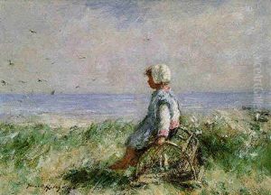 On The Shore by Robert Gemmell Hutchison