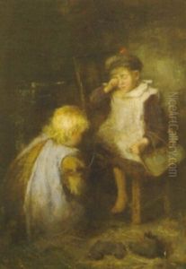 Off To School by Robert Gemmell Hutchison