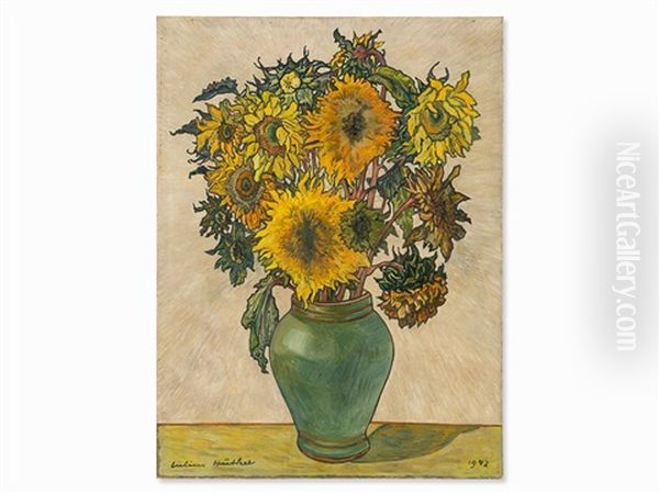 Still Life With Sunflowers - view 1