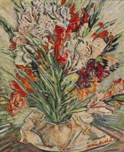 Blumenstillleben by Julius Huether