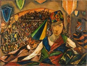 Faschingsfest In Munchen by Julius Huether