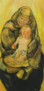 Madonna by Julius Huether