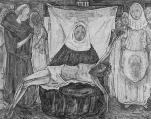 Pieta by Julius Huether