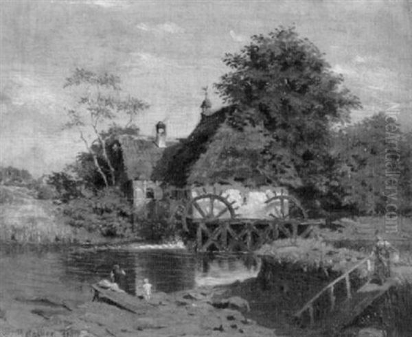 Alte Wassermuhle Am Fluss - view 1