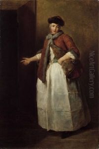 Paysanne Polonaise Dans Un Interieur