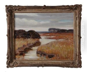 Lowcountry Marsh Scene by Alfred Heber Hutty