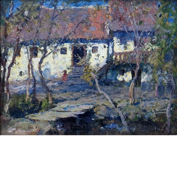 View Across A Creek - view 1