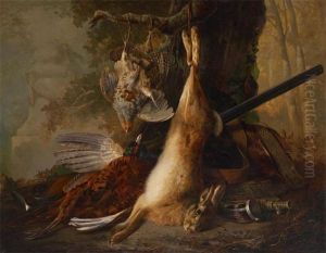 Tableau De Chasse by Francois Joseph Huygens