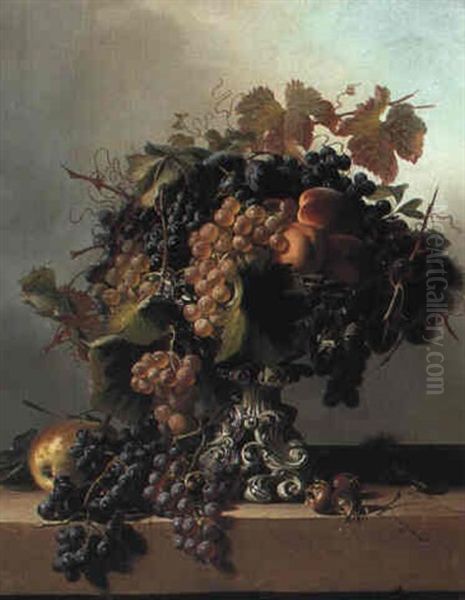 Still Life With Grapes - view 1
