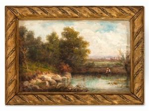 Idyllic Seascape by Leon Huygens