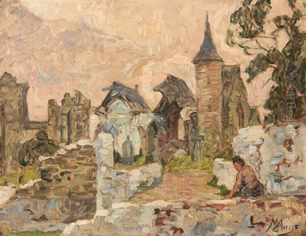Ruines At Slype (1919) - view 1