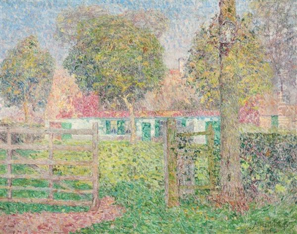 Farm In May At Olsene (1908) - view 1