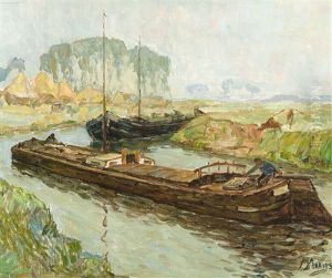 Peniches Sur La Lys by Modest Huys