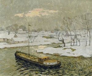Winter Aan De Leie Winter Aan De Leie