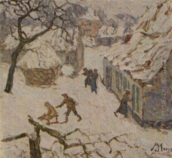 Beschoten Hoeve In De Sneeuw - view 1