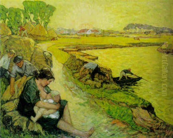 De Vlasbewerkers - view 1