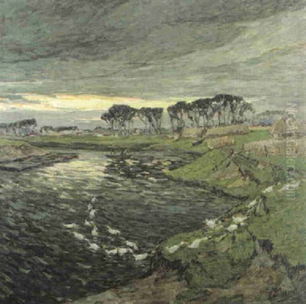 Avond Op De Leie - view 1