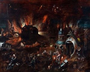 La Tentation De Saint Antoine by Pieter Huys