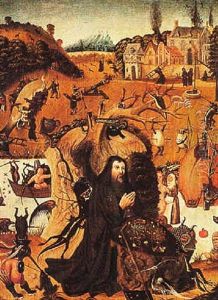 La Tentation De Saint Antoine by Pieter Huys