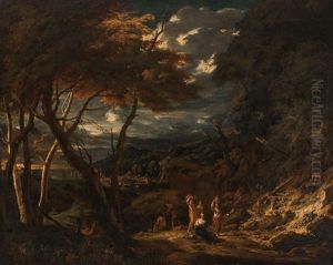 Mediterranean Animated Landscape by Cornelis Huysmans