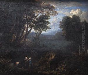 Arkadische Landschaft by Cornelis Huysmans