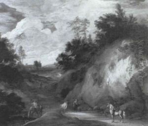 Paysages A La Dune De Sable by Cornelis Huysmans