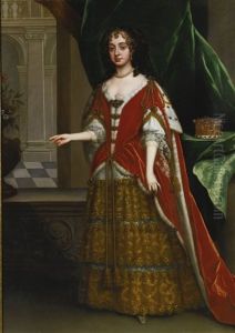 Portrait Of A Countess Wearing Robes For The Coronation Of James Ii