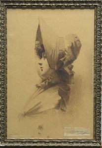 Woman In Profile by George Randolph Barse Jr.