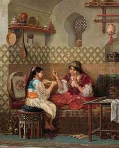 Women In The Harem by Jan Baptist Huysmans