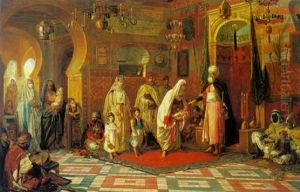 The Dervish Chief Blessing Children