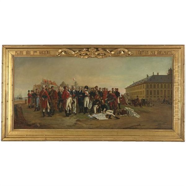 Napoleon Giving The Plans For Docks In Antwerp - view 1