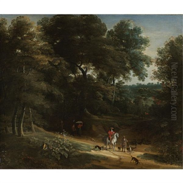 Landscape With Hunters - view 1