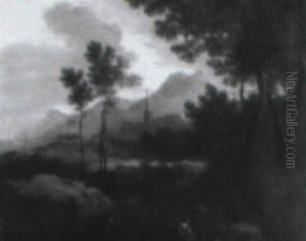 Landscape With The Rest On The Flight Into Egypt - view 1