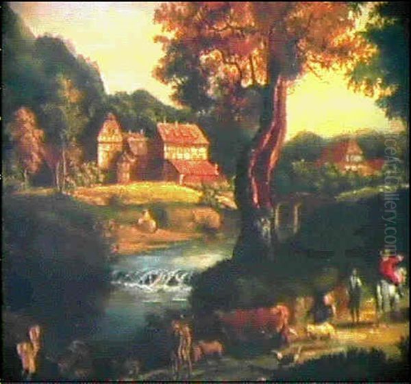Paysage Fluvial Anime - view 1