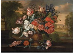 Flower Still Life by Jacob van Huysum